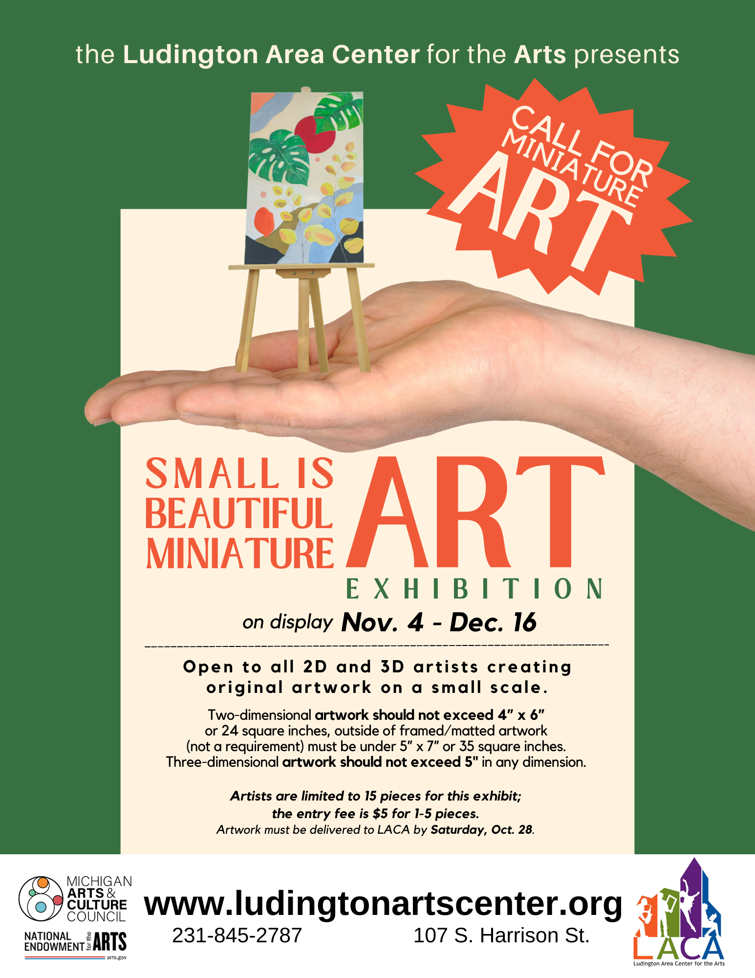 Small is Beautiful: Miniature Art Exhibit' open